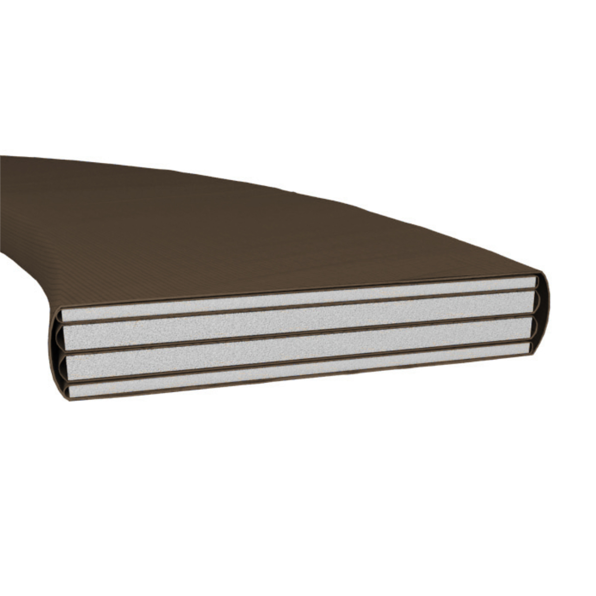 Батут UNIX line 12-фут. Black&Brown с внутренней сеткой
